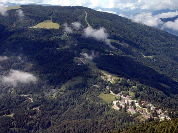 Albergo Croce D'Aune Pedavena Exteriör bild
